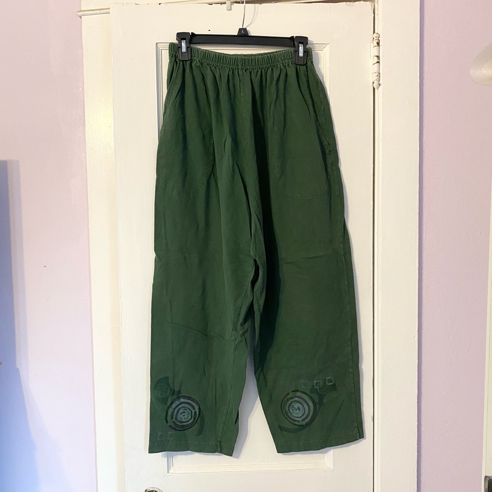 Blue Fish wide leg pants.